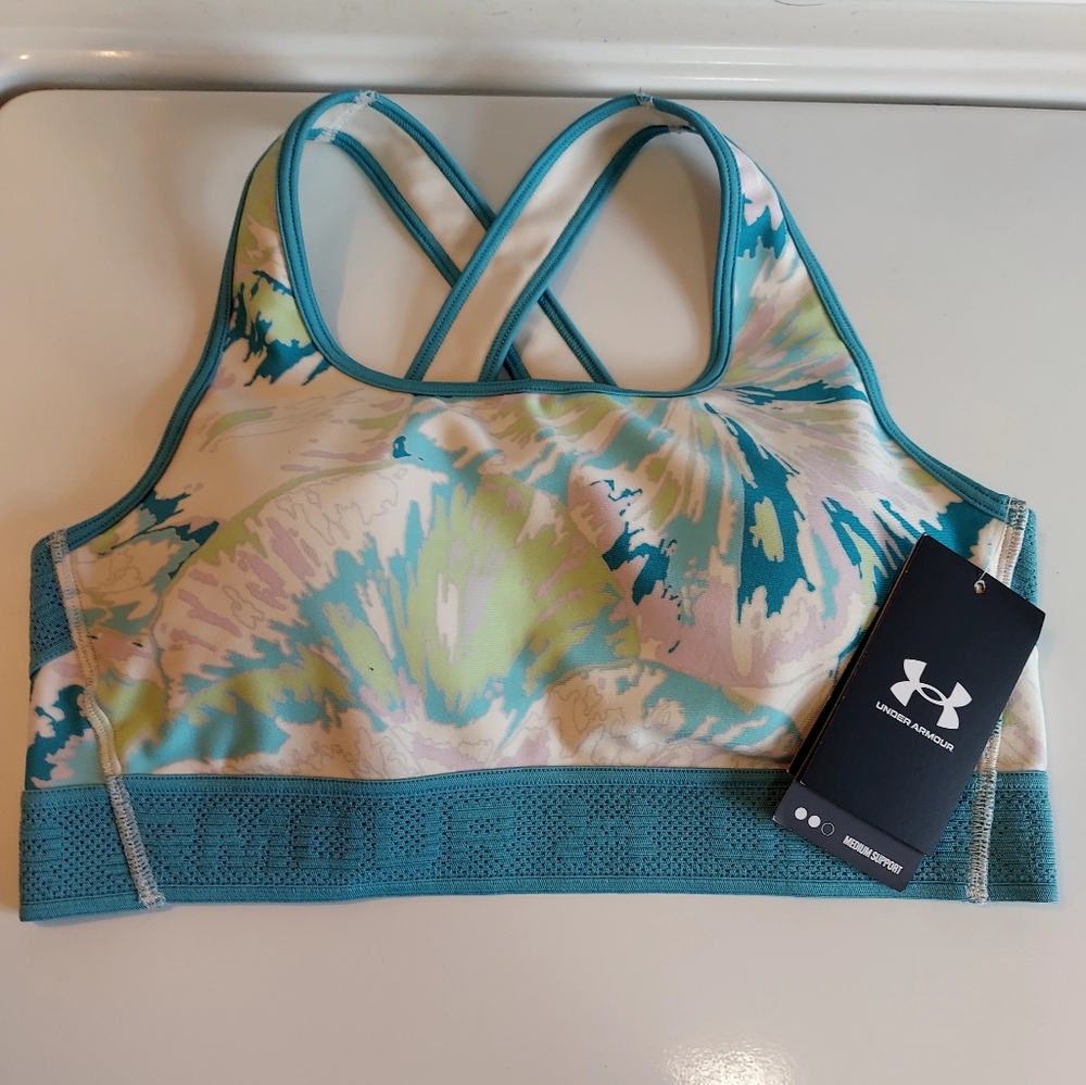 NWT Under Armour Women's Crossback Sports Bra